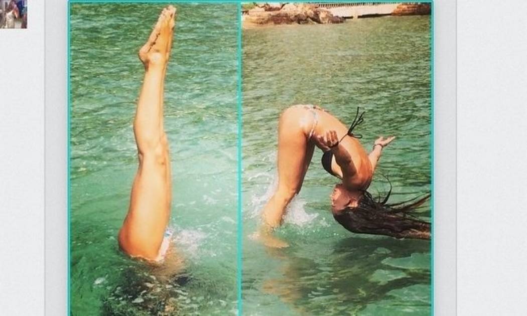 Και κορμάρα και… «δελφίνι»