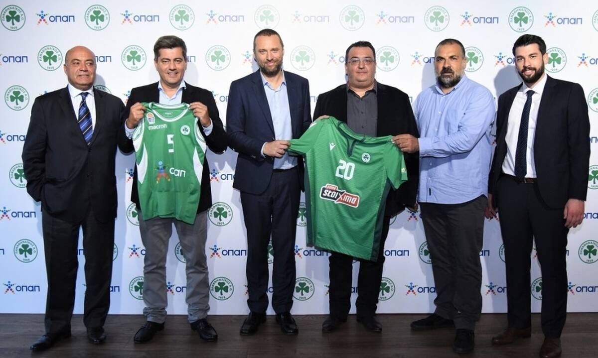 ΟΠΑΠ και Παναθηναϊκός Αθλητικός Όμιλος συνεχίζουν μαζί