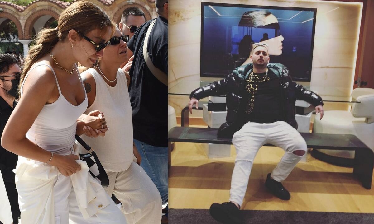 Κηδεία Mad Clip: Τα δάκρυα της Φουρέιρα και το αποχαιρετιστήριο μήνυμα μετά το τελευταίο «αντίο»