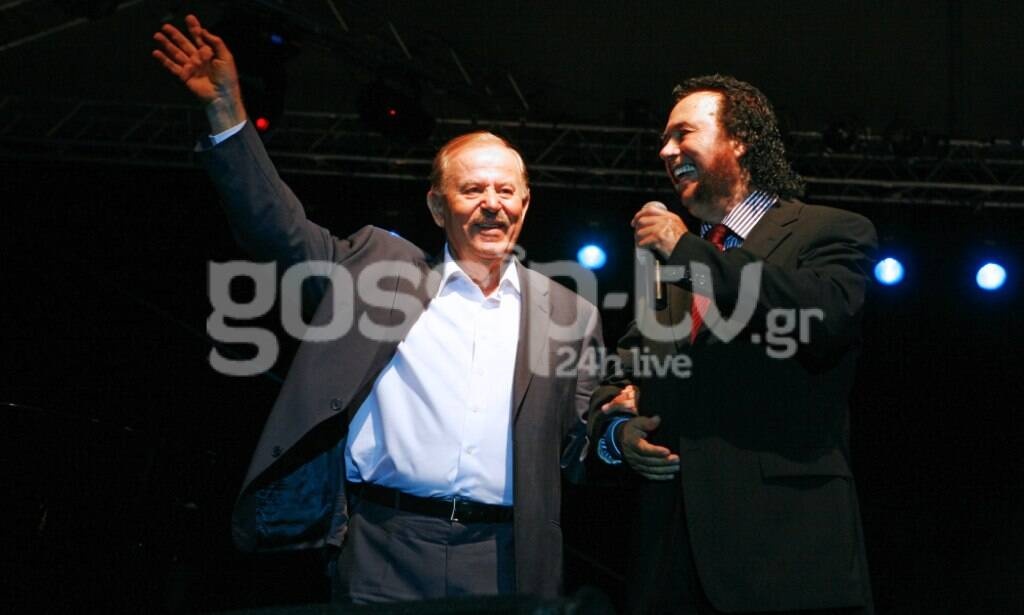 Ο Γιάννης Σπανός με τον Σταμάτη Κόκκοτα