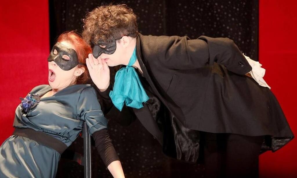 Στιγμιότυπο από την παράσταση