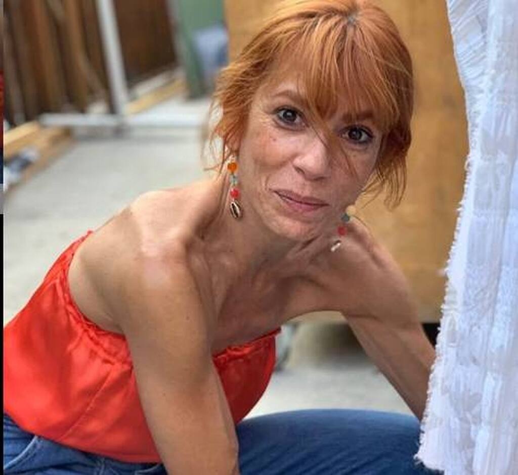 Θεατρική έξοδο πραγματοποίησε η Μυρτώ Αλικάκη.