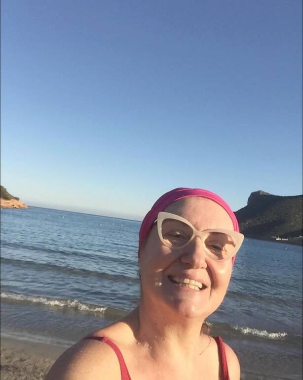 Η ηθοποιός είναι χειμερινή κολυμβήτρια και