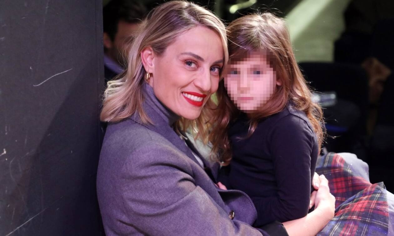 Ελεονώρα Μελέτη με την κόρη της, Αλεξάνδρα
