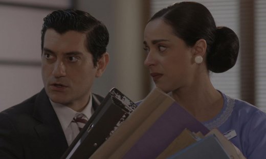 Ο Παράδεισος των κυριών: Ποια ευχάριστη είδηση ανακοινώνει ο Βύρωνας στον Ντίνο και την Μιράντα;